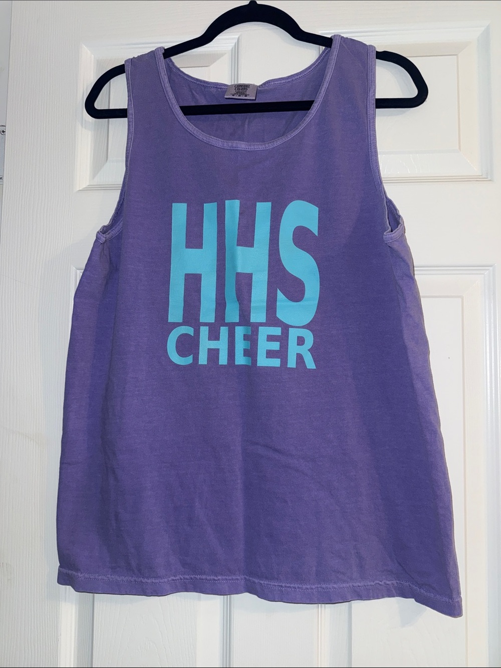 Comfort color HHS Cheer oversized tank top - 4 match w/ different colors